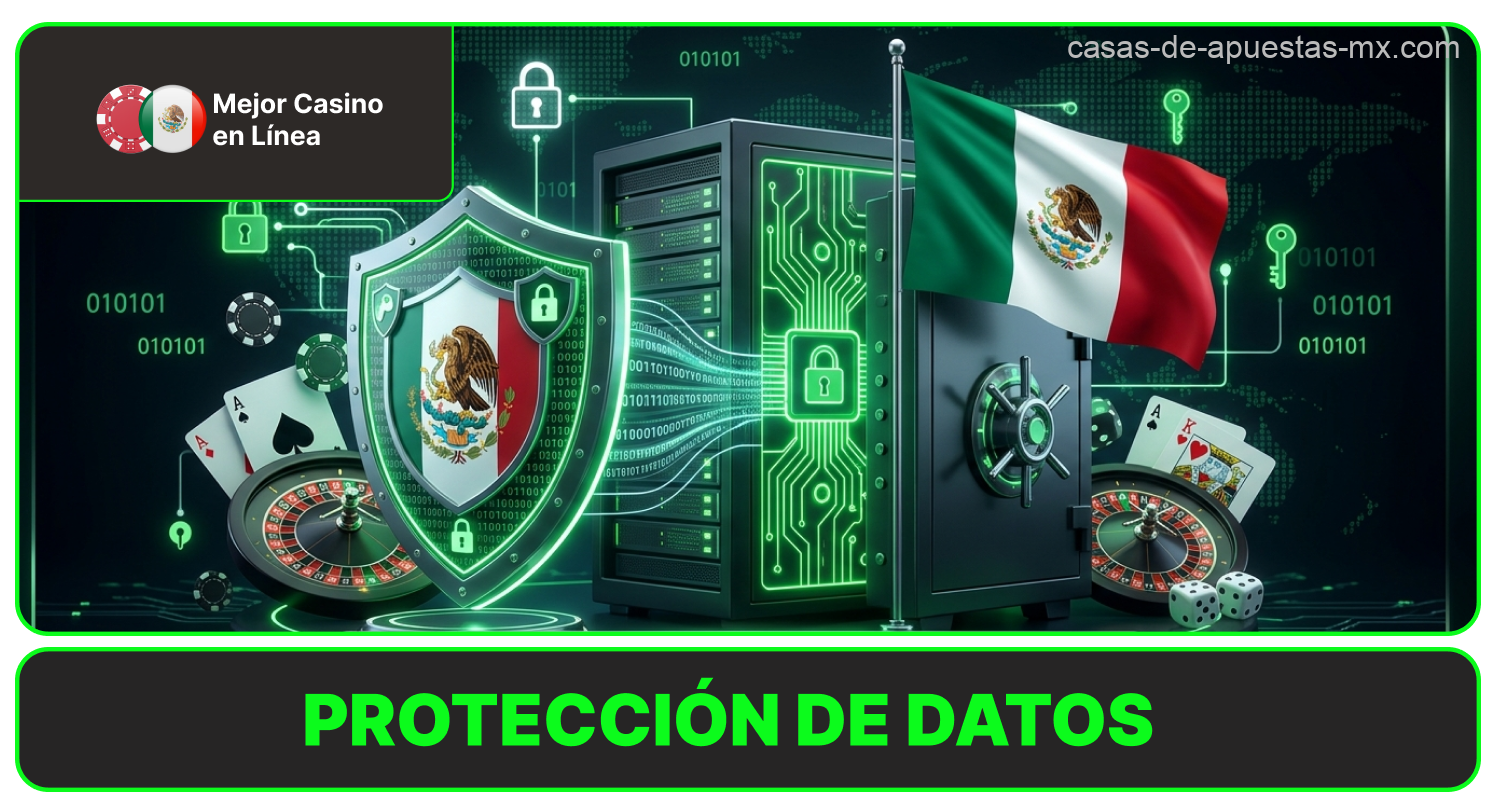 Protección de datos en casinos mexicanos